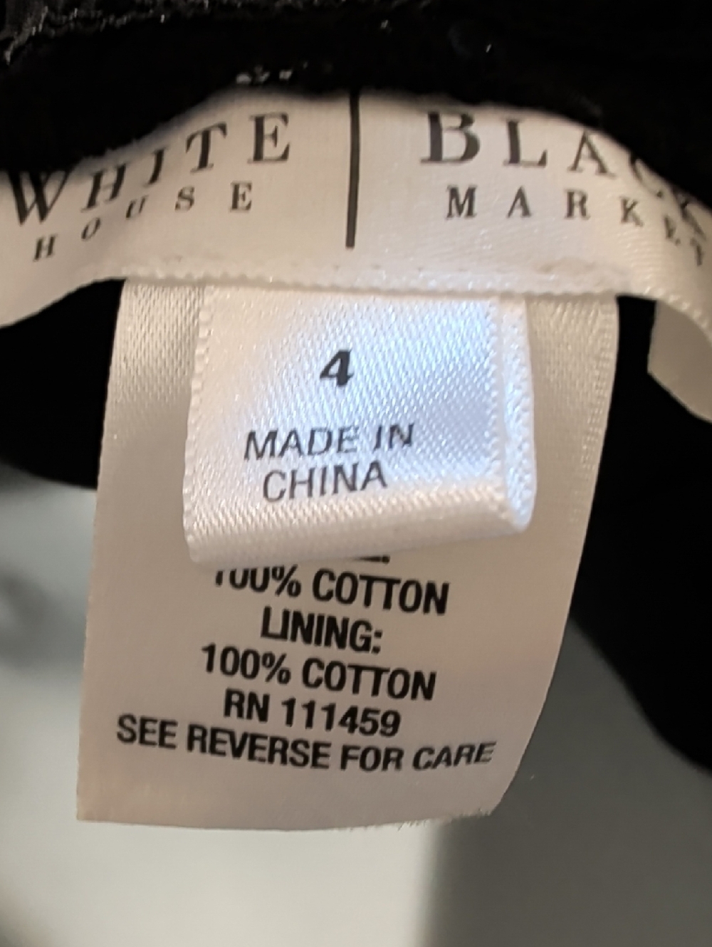 White House Black Market Black Halter Midi Dress with White Lace Details Size 4 - Picture 8 of 11